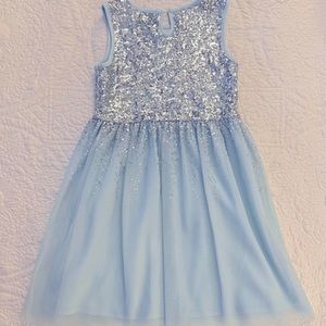 Disney's Frozen 2 Girls Sequin Tutu Dress Size 7